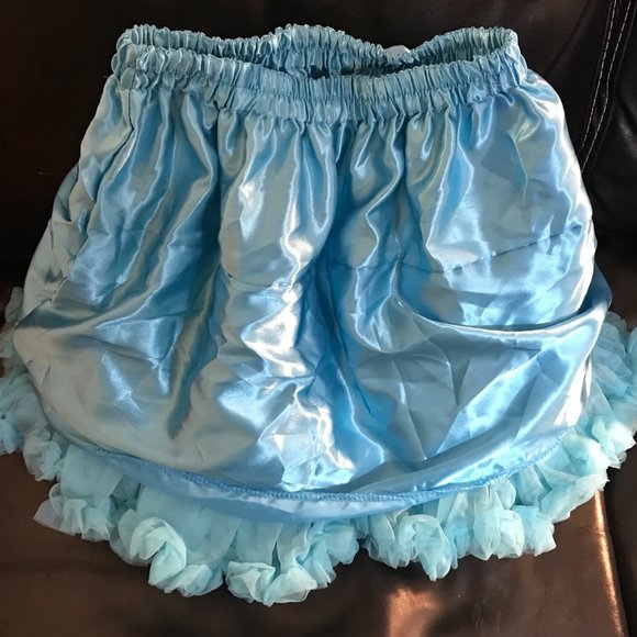 Aqua Pettiskirt chiffon tutu - Picture 5 of 5